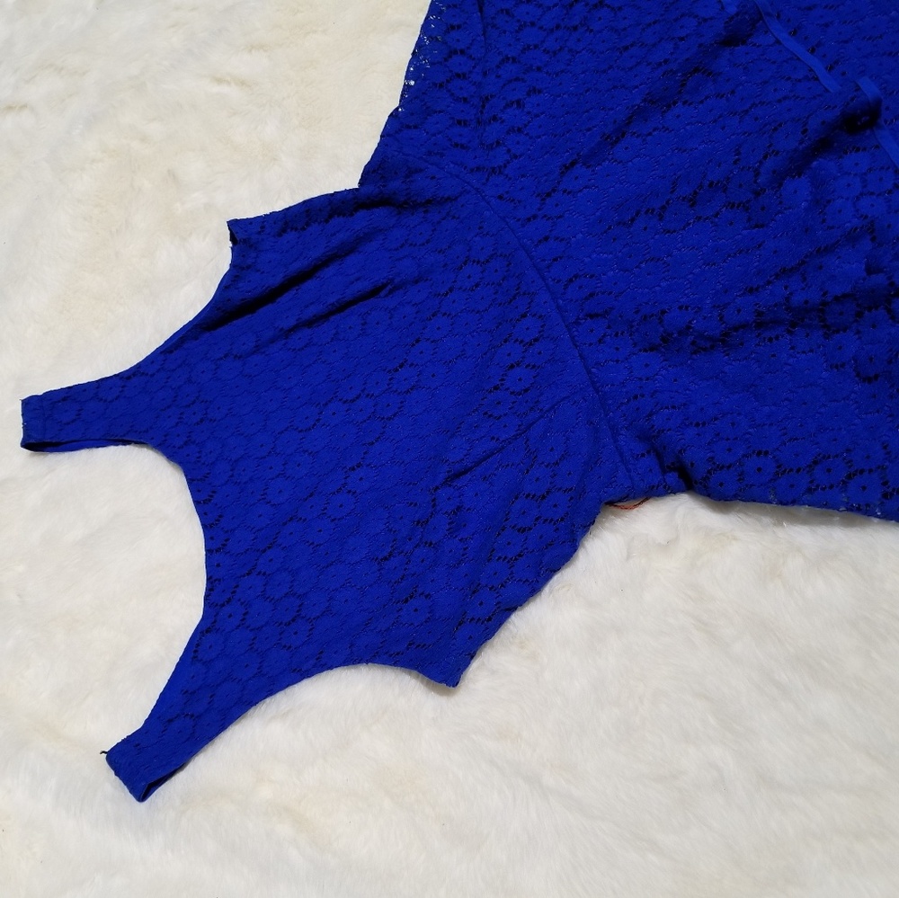 🆕️City Studio Royal Blue Fit & Flare Tiered Dress - Picture 5 of 8